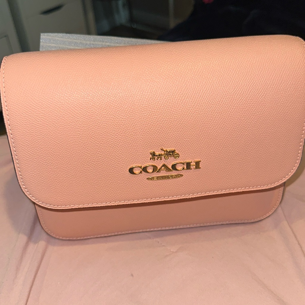 New Pink Coach Crossbody
